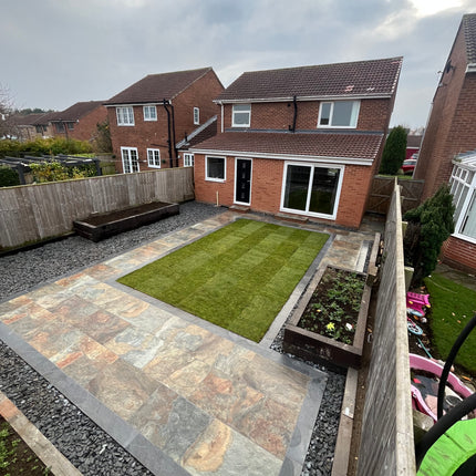 Lake Copper Porcelain Paving 600 x 900
