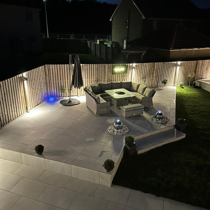Lake Pearl White Porcelain Paving