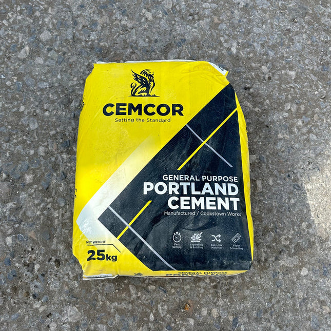 Cement - Plastic 25KG Bag