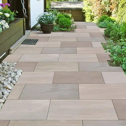 Lake Raj Green Porcelain Paving
