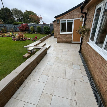 Lake Quartz White Porcelain Paving