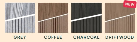 Composite Decking 3.6m Hollow Boards