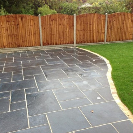 Black limestone Paving - High quality patio - Calibrated - UK nationwide next day delivery - garden supplies